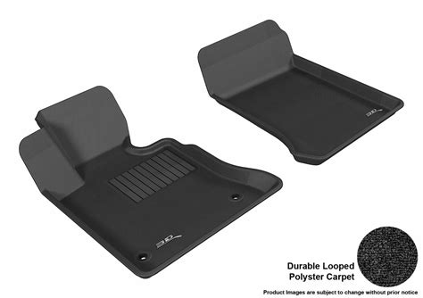 3D MAXpider L1MB05112209 Floor Mat Set; Black; Durable Looped Poly ...