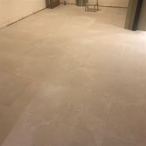 Limestone look kitchen floor tiles in Harrogate - Italian Tiles Outlet