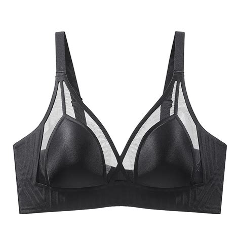 French Jelly Glue Thin Seamless Cat Eye Cup Large Chest Small Push Up ...