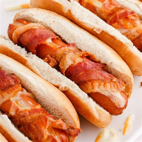 How To Wrap A Hot Dog In Bacon at Jonathan Robinson blog