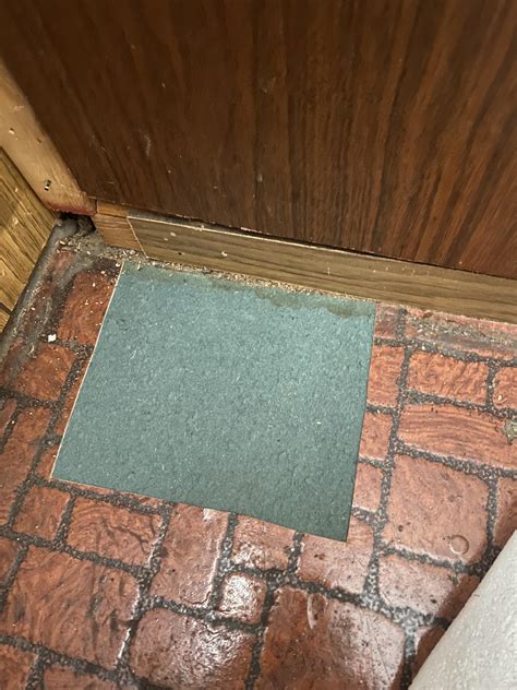 Asbestos Help Repost- Vinyl Sheet flooring with green paper backing ...