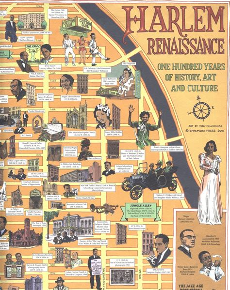 Harlem Renaissance Map