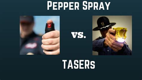 Handgun Vs Taser