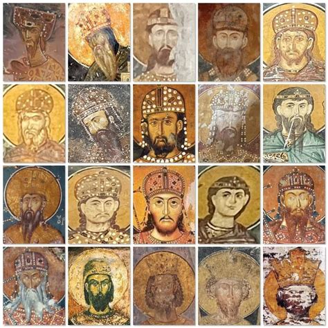 Portraits of Serbian medieval rulers 1050-1456 : r/europe