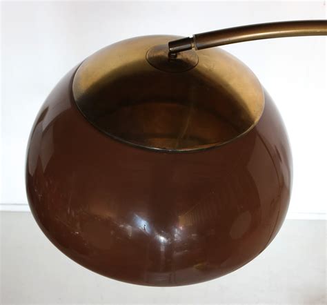 German seventies design large arc floor lamp for Cosack