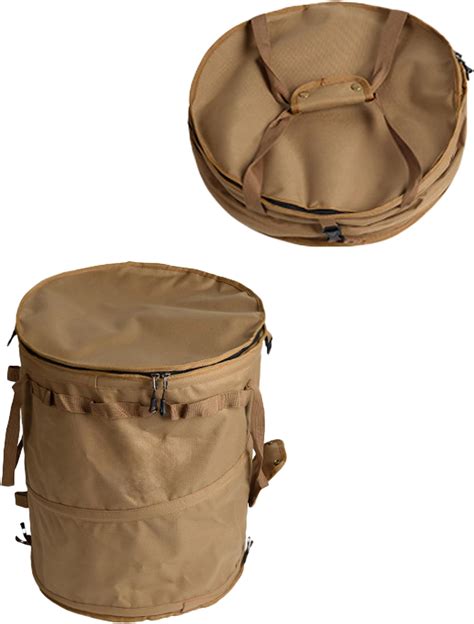 Amazon.com : Umigy 2 Pcs 33 Gallon Pop up Trash and Recycling Container ...