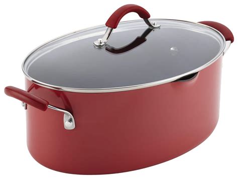 Best Buy: Rachael Ray Cucina 8-Quart Pasta Pot Cranberry Red 16343