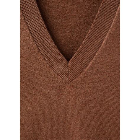 セーター .-- FESTO （ミディアムブラウン） -MANGO - マンゴ公式オンラインストア