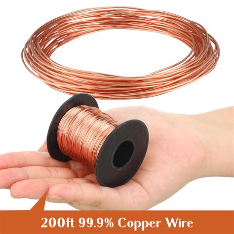 99.9% Soft Copper Wire, 6 Gauge/ 4.1 Mm Diameter, 12.5 Feet / 3.8m, 1 ...
