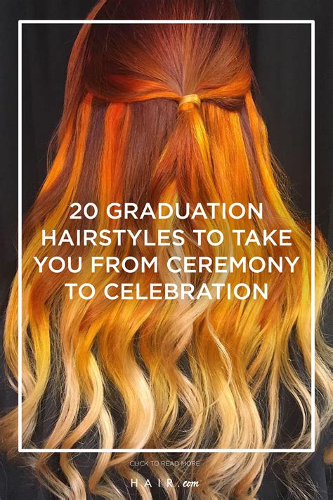 2025 Graduation Hairstyles: 27 Ideas to Wear Underneath Your Cap | Hair ...