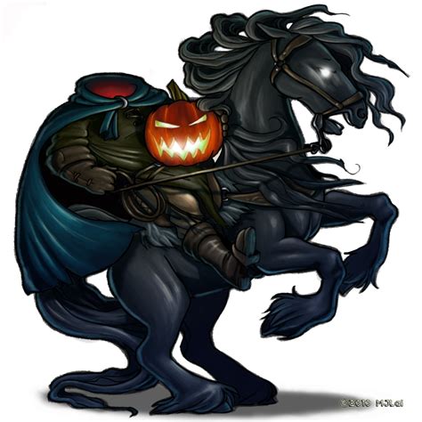 Headless Horseman, Fear, Sleepy Hollow, Horse, Ghost PNG