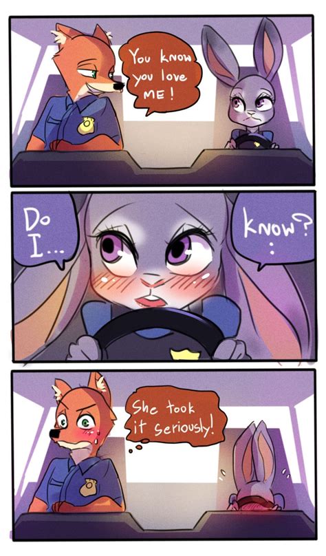 Zootopia Comics and Fanart~ - Part 3 : Lovebirds^^ | Мультфильмы, Милые ...