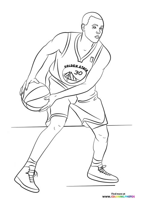 Free Sports Nba Printable Coloring Pages