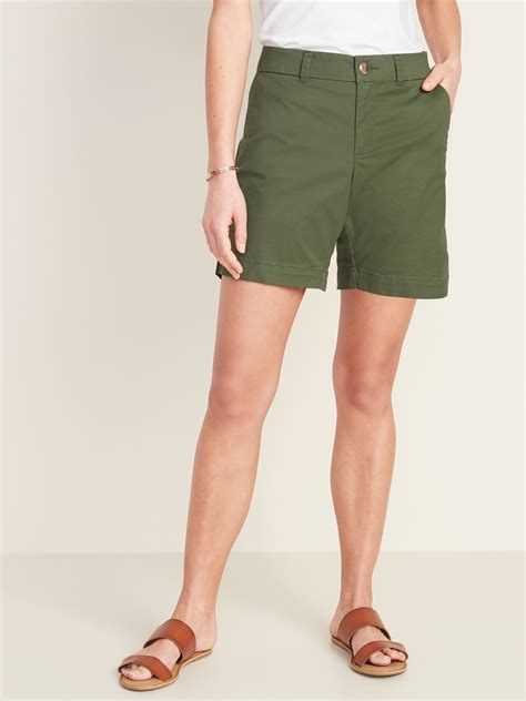 Womens 7 Inch Denim Shorts at James Givan blog