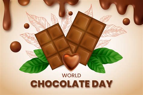 Download World Chocolate Day Poster Wallpaper | Wallpapers.com