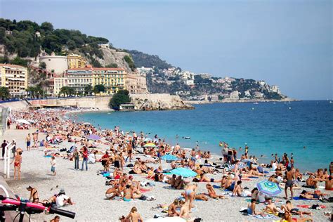 French Riviera Beach on the Cote d'Azur, Nice France | Nice france ...