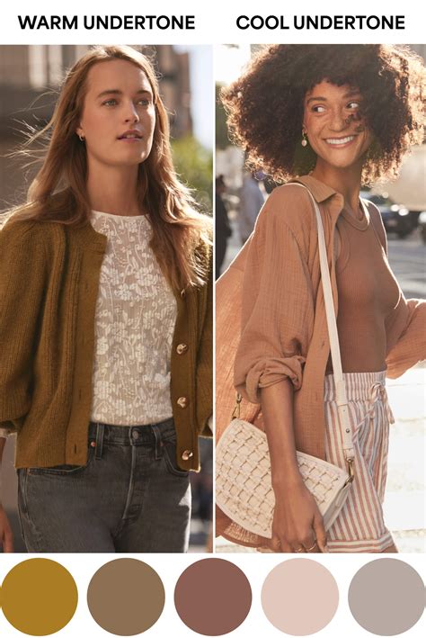 Warm Fair Skin Tone - color palette for neutral warm skin tone