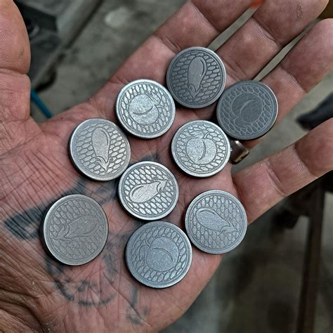 Emoji Heads/Tails flipping coin – Arevalo Custom Knives