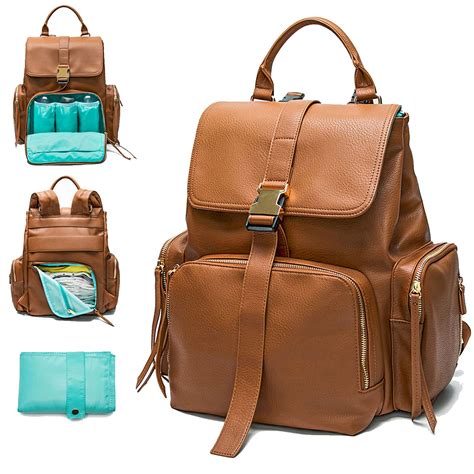 Best Leather Diaper Bag Backpacks for Stylish Moms | The Mama Zone