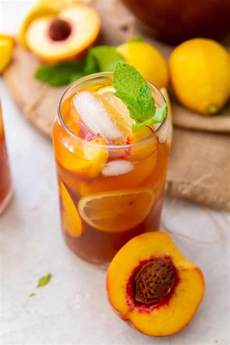 Peach Tea (Sweet) | Recipe | Peach ice tea, Peach tea, Sweet tea recipes