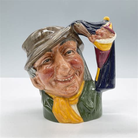 Punch and Judy Man D6593 Small Royal Doulton Character Jug