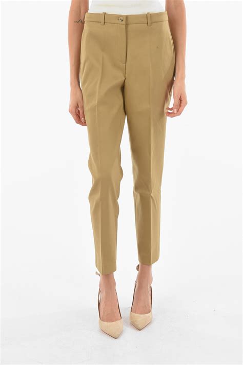 Michael Kors Flush Pocket Cotton Chino Pants women - Glamood Outlet