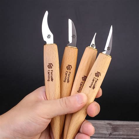 FC Best Hand Wood Carving knife 4pcs/Set ( Can Order One Tool ...