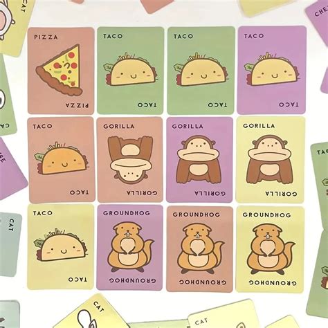 Taco Cat Goat Cheese Pizza Card Game_Prints_Wall Art_Men_Daily Deals ...