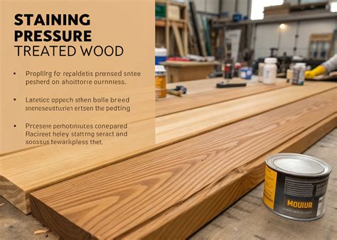 Can You Stain Pressure Treated Wood?