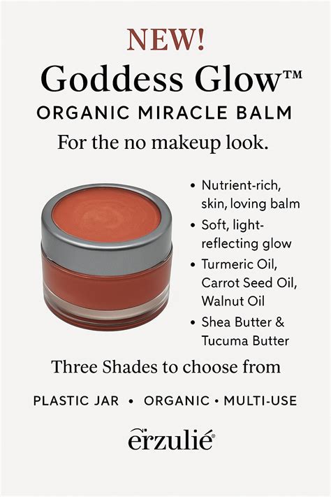 Organic Miracle Balm - Erzulie Cosmetics, Progress in Health, Inc.