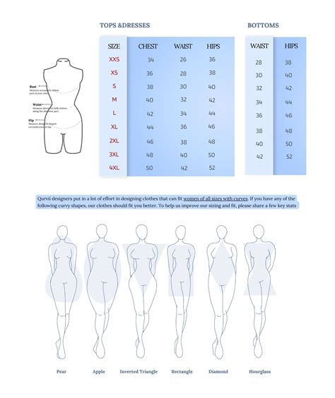Size Guide – Qurvii