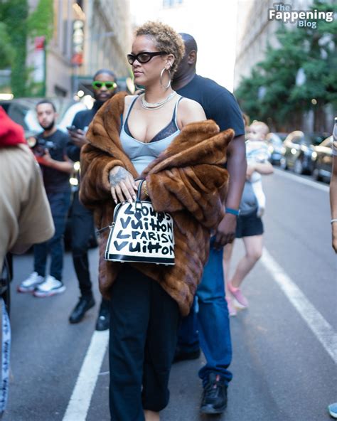 Rihanna Showcases Her Natural Hair in New York for Fenty Hair Launch (68 Photos) - OnlyFans ...