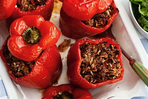 Greek Stuffed Capsicum