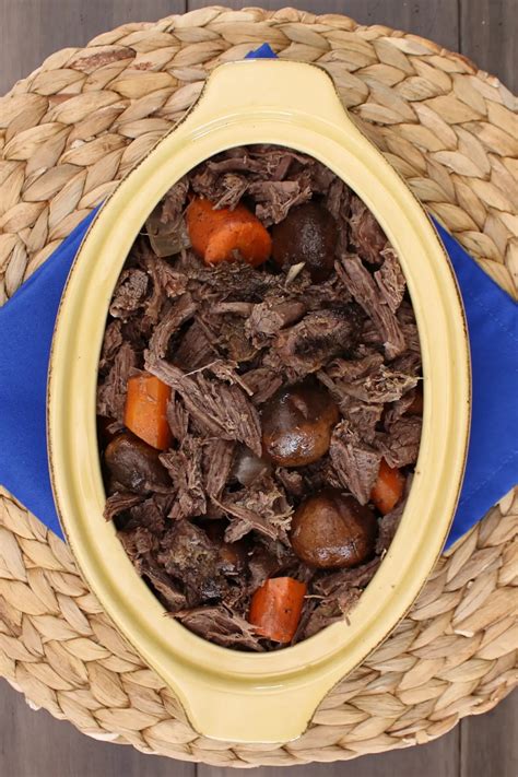 Crock Pot Bison Roast | Fresh Cooked Fun