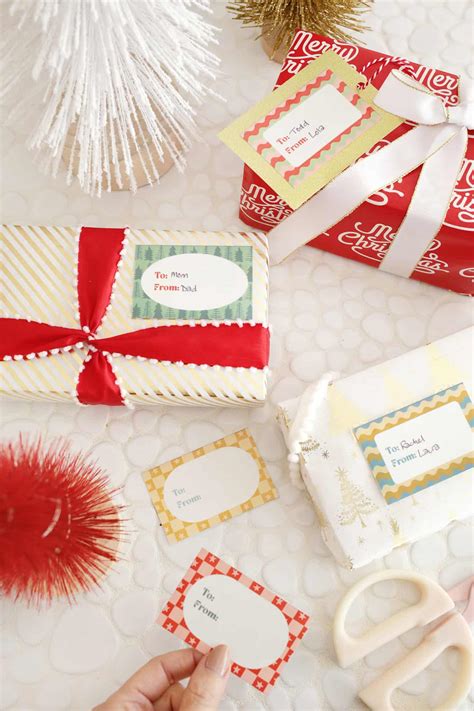 Printable Gift Tag Idea (Perfect for Christmas and Holidays!) - A ...