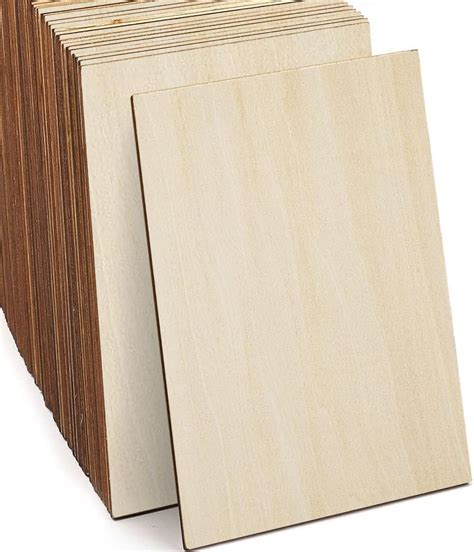 Amazon.com: Chevastyl Basswood Sheets 20 Packs 12x8x1/8” Inch Balsa ...