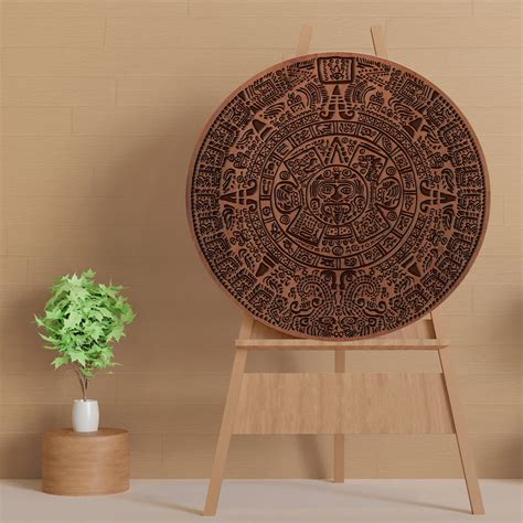 Aztec Calendar Wall Decor