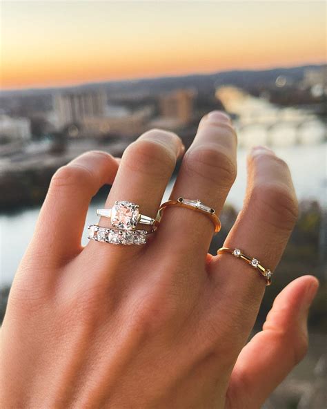Simple stacked wedding rings 60 photos - Astyledwedding.com