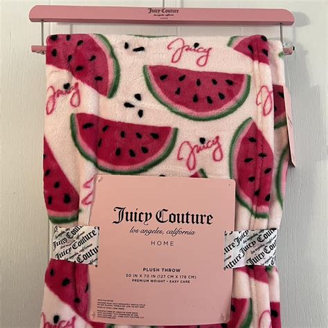 Juicy Couture blanket 🍉 Soft texture, perfect for... - Depop