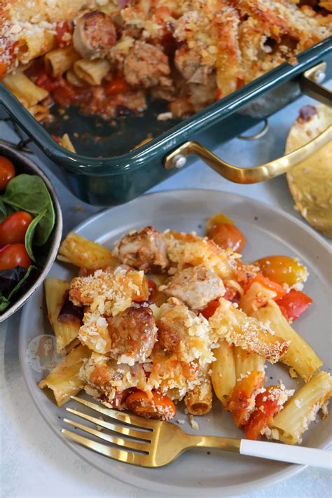 Sausage Pasta Bake! - Jane's Patisserie