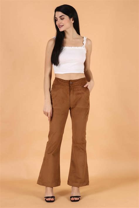 Buy Plus Size Corduroy Pants & Plus Size Corduroy Bell Bottom Pants ...
