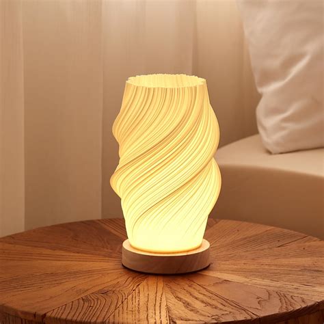 Dawnwake Table Lamp Bedside Lamps for Bedroom, Small Night Stands Desk ...