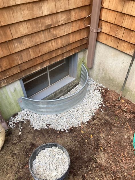 Window Well Installation - MA and RI - Drycrete Waterproofing