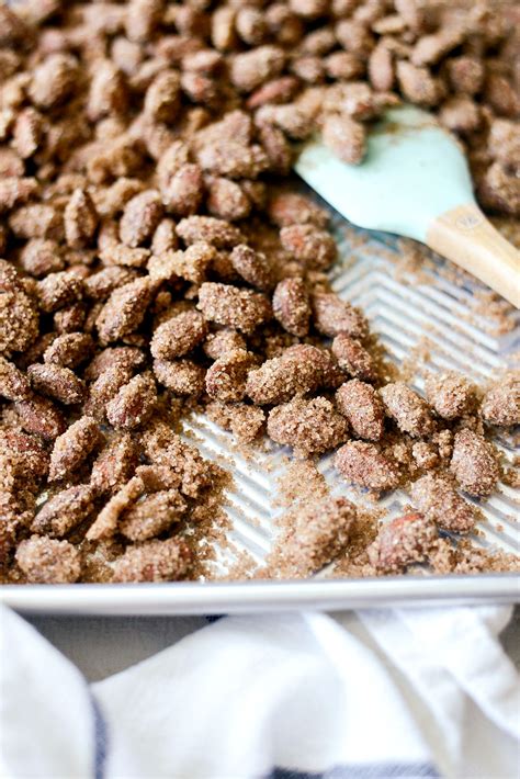 Cinnamon Sugar Almonds - Simply Scratch