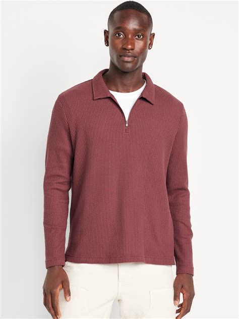Men's Quarter Zip Sweaters | Old Navy