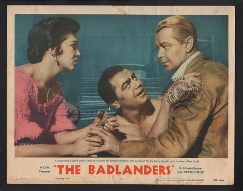 Amazon.com: MOVIE POSTER: The Badlanders 11"x14" Lobby Card Ernest ...