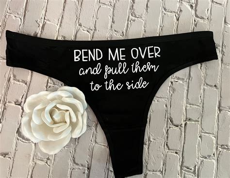 Bend Me Over and Pull Them to the Side Funny Underwear - Etsy