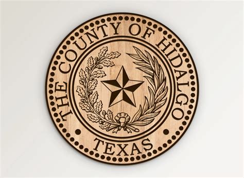 Hidalgo County Texas Seal SVG Vector Files | Vector911