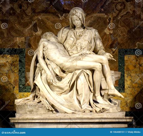 The Pieta by Michelangelo editorial photo. Image of italy - 106408151