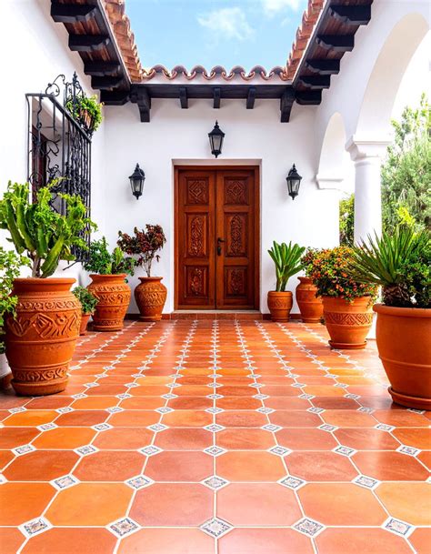 24 Spanish Style Front Porch Ideas for Cozy Entry Ways - Too Much Time